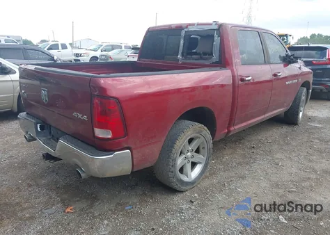 2012 Ram 1500 Slt from USA, damaged, VIN 1C6RD7LT3CS346487